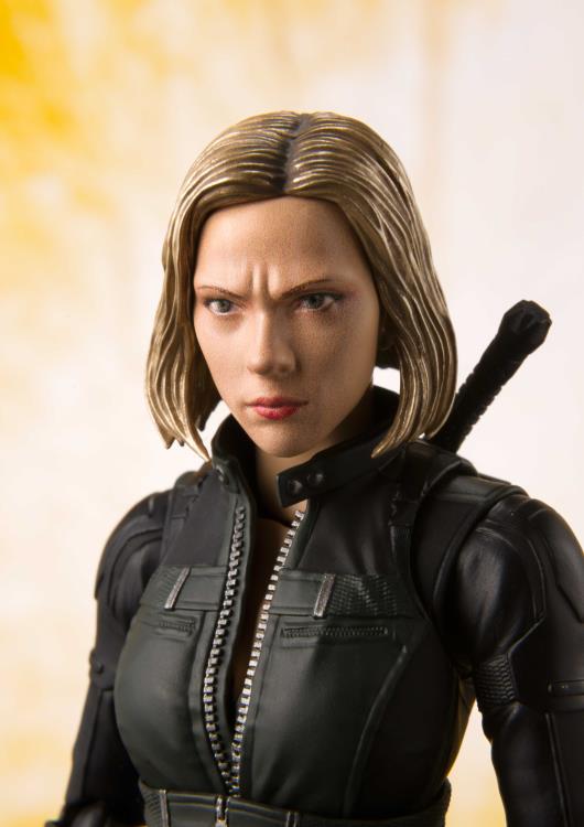 S.H. Figuarts Marvel Black Window Avengers Infinity Wars and Tamashii Explosion Effect