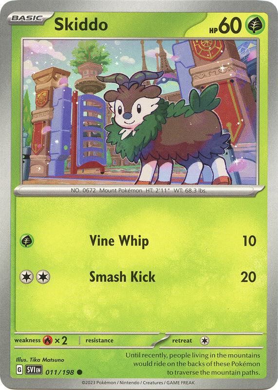Skiddo 011/198 - SV01: Scarlet & Violet (SVI)