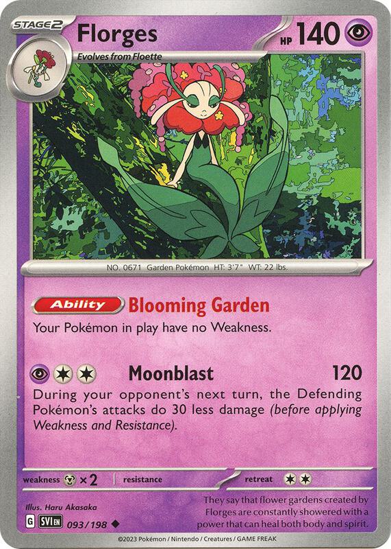 Florges 093/198 - SV01: Scarlet & Violet (SVI)