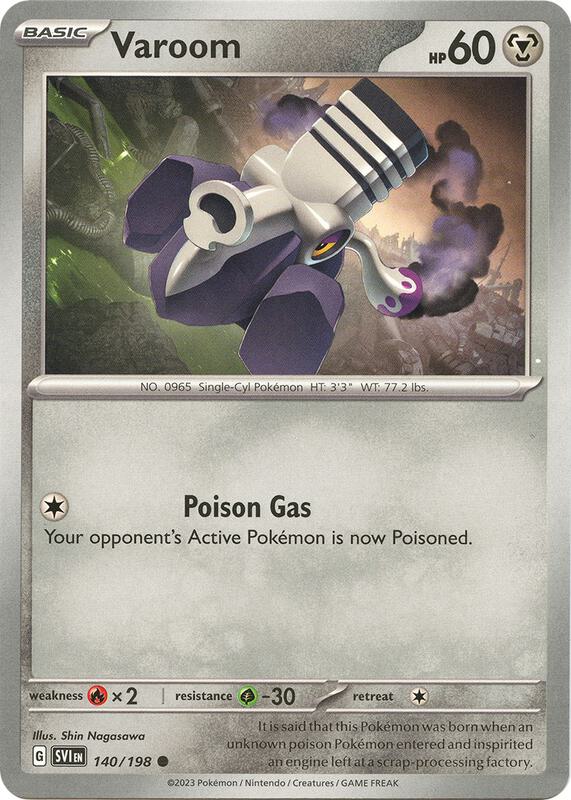 Varoom 140/198 - SV01: Scarlet & Violet (SVI)