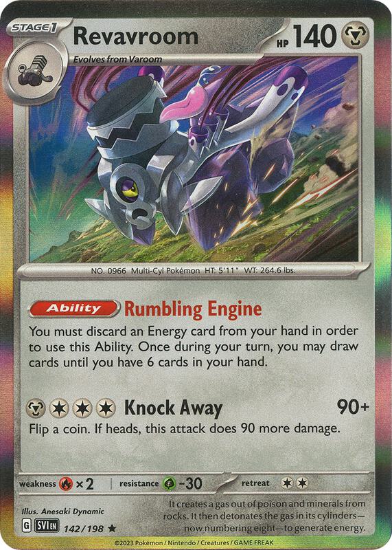 Revavroom 142/198 - SV01: Scarlet & Violet (SVI)