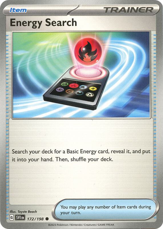 Energy Search 172/198 - SV01: Scarlet & Violet (SVI)