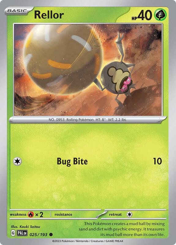 Rellor 025/193 - SV02: Paldea Evolved (PAL)