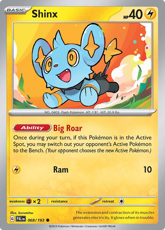 Shinx 068/193 - SV02: Paldea Evolved (PAL)