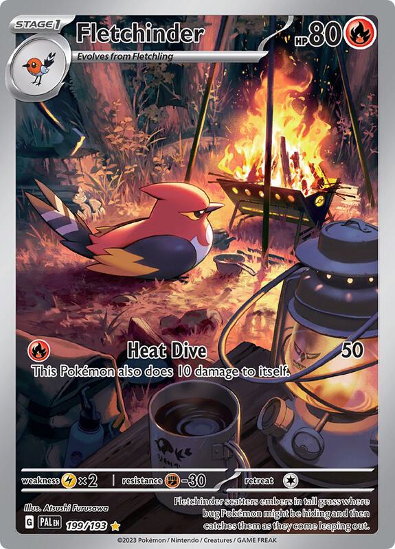 Fletchinder 199/193 - SV02: Paldea Evolved (PAL)