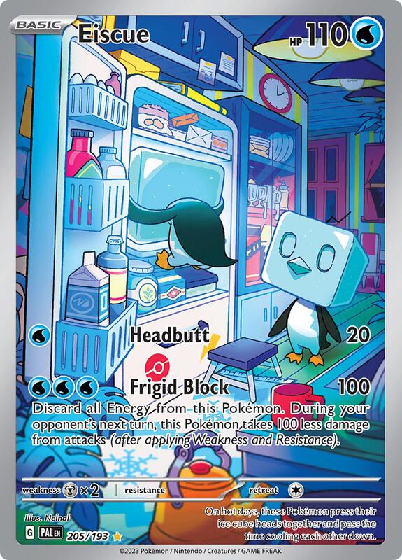 Eiscue 205/193 - SV02: Paldea Evolved (PAL)