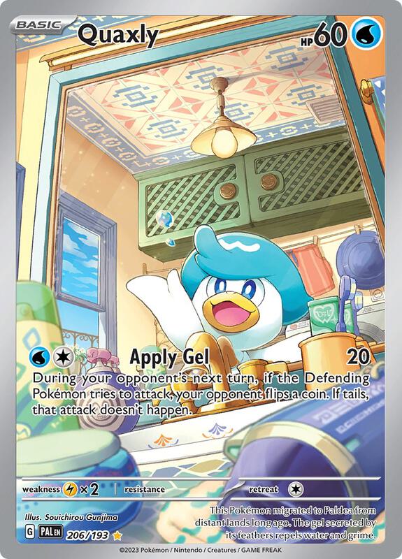 Quaxly 206/193 - SV02: Paldea Evolved (PAL)