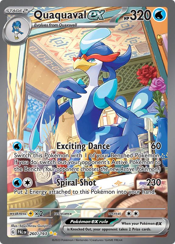 Quaquaval ex 260/193 - SV02: Paldea Evolved (PAL)