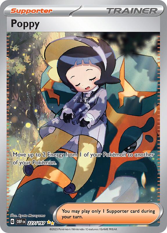 Poppy 227/197 - SV03: Obsidian Flames (OBF)