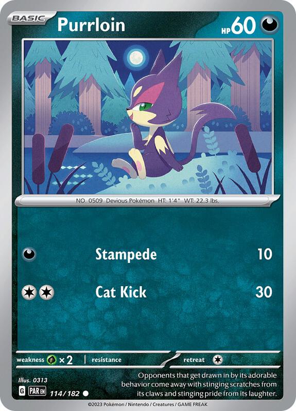 Purrloin 114/182 - SV04: Paradox Rift (PAR)