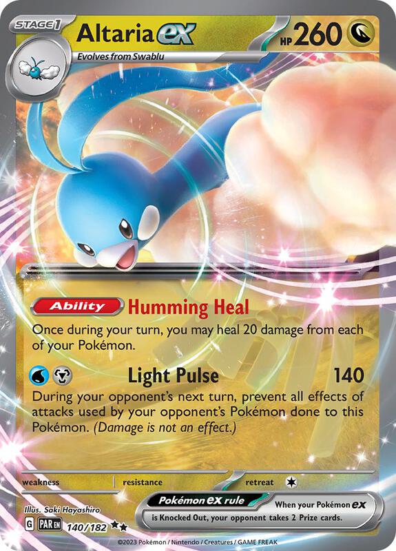 Altaria ex 140/182 - SV04: Paradox Rift (PAR)