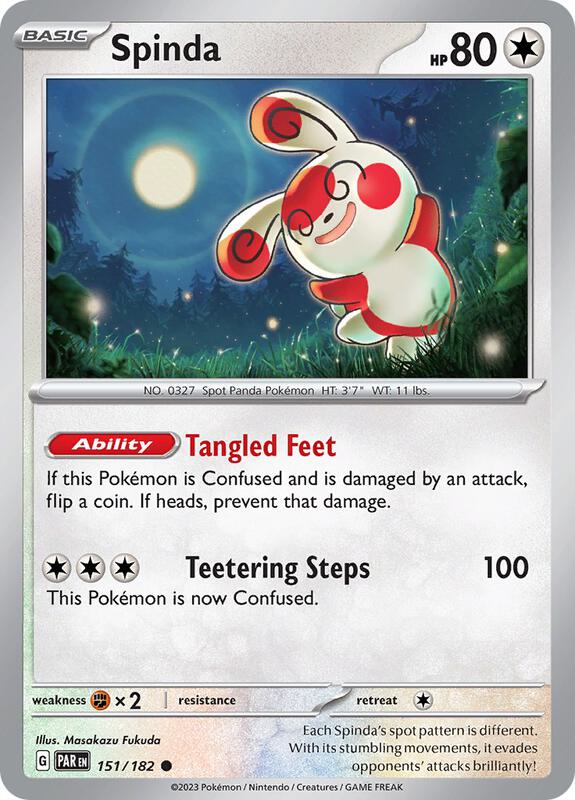 Spinda 151/182 - SV04: Paradox Rift (PAR)