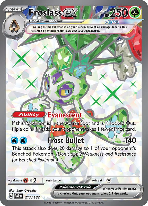 Froslass ex 217/182 - SV04: Paradox Rift (PAR)