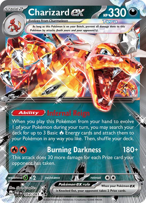 Charizard ex 054/091 - SV: Paldean Fates (PAF)