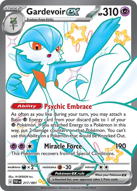 Gardevoir ex 217/091 - SV: Paldean Fates (PAF)