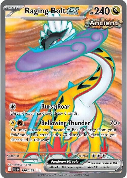 Raging Bolt ex 196/162 - SV05: Temporal Forces (TEF)