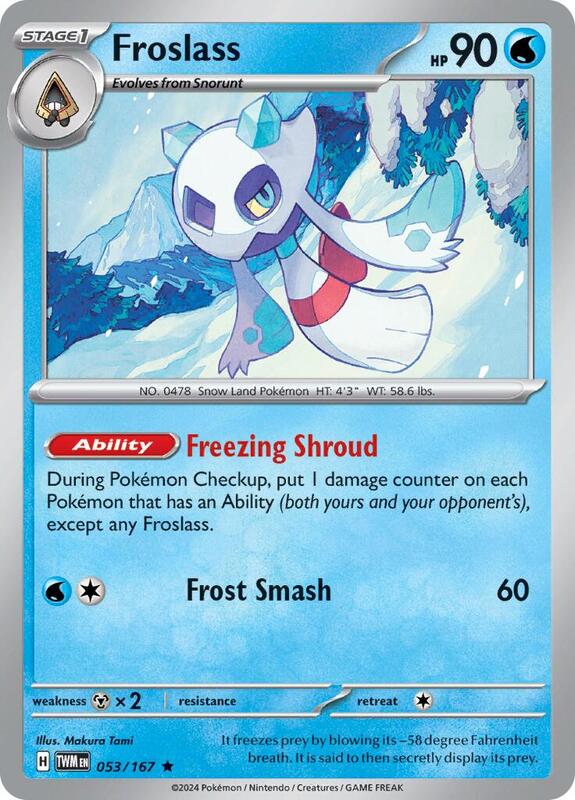 Froslass 053/167 - SV06: Twilight Masquerade (TWM)