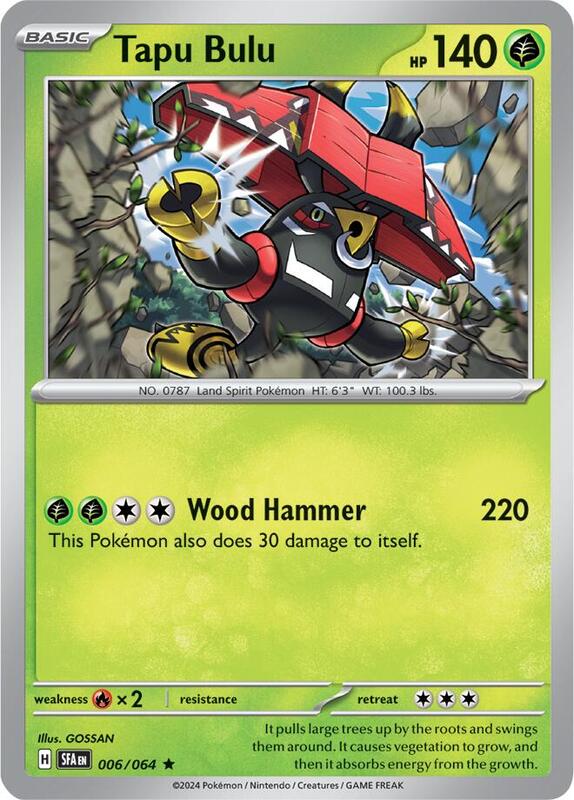 Tapu Bulu 006/064 - SFA: Shrouded Fable (SFA)