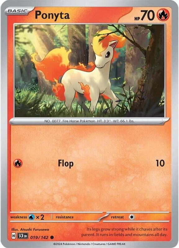 Ponyta 019/142 - SV07: Stellar Crown (SCR)