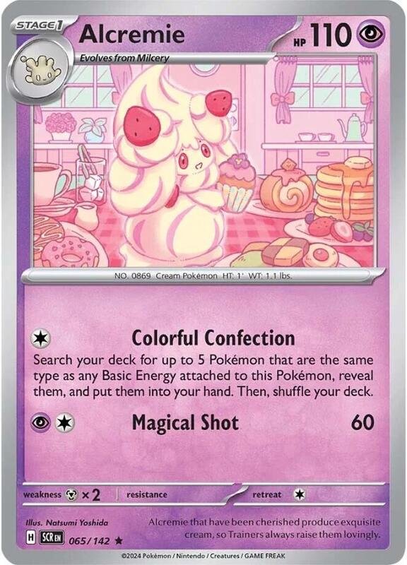 Alcremie 065/142 - SV07: Stellar Crown (SCR)