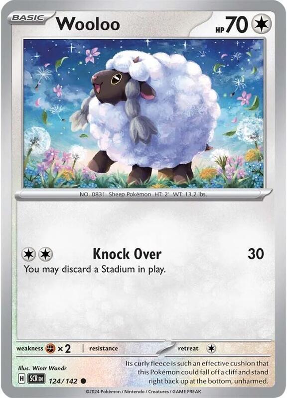 Wooloo 124/142 - SV07: Stellar Crown (SCR)