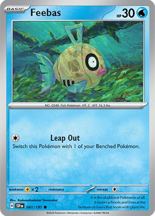 Feebas 041/191 - SV08: Surging Sparks (SSP)