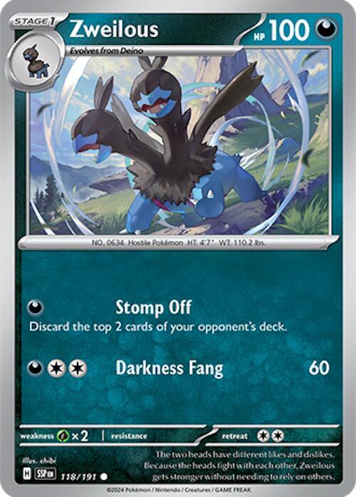 Zweilous 118/191 - SV08: Surging Sparks (SSP)