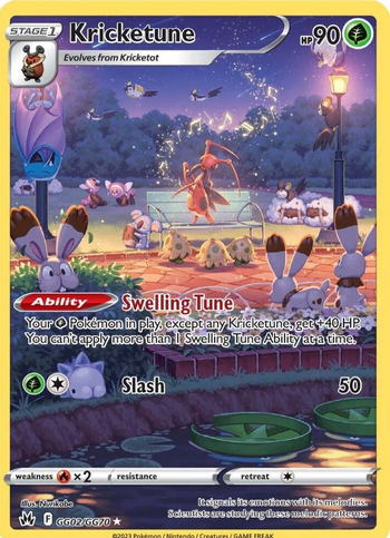 Kricketune - Crown Zenith: Galarian Gallery (CRZ:GG)