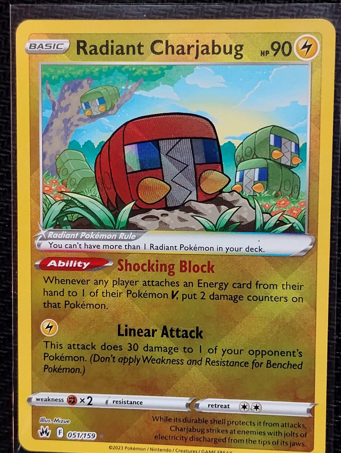 Radiant Charjabug - Crown Zenith (CRZ)