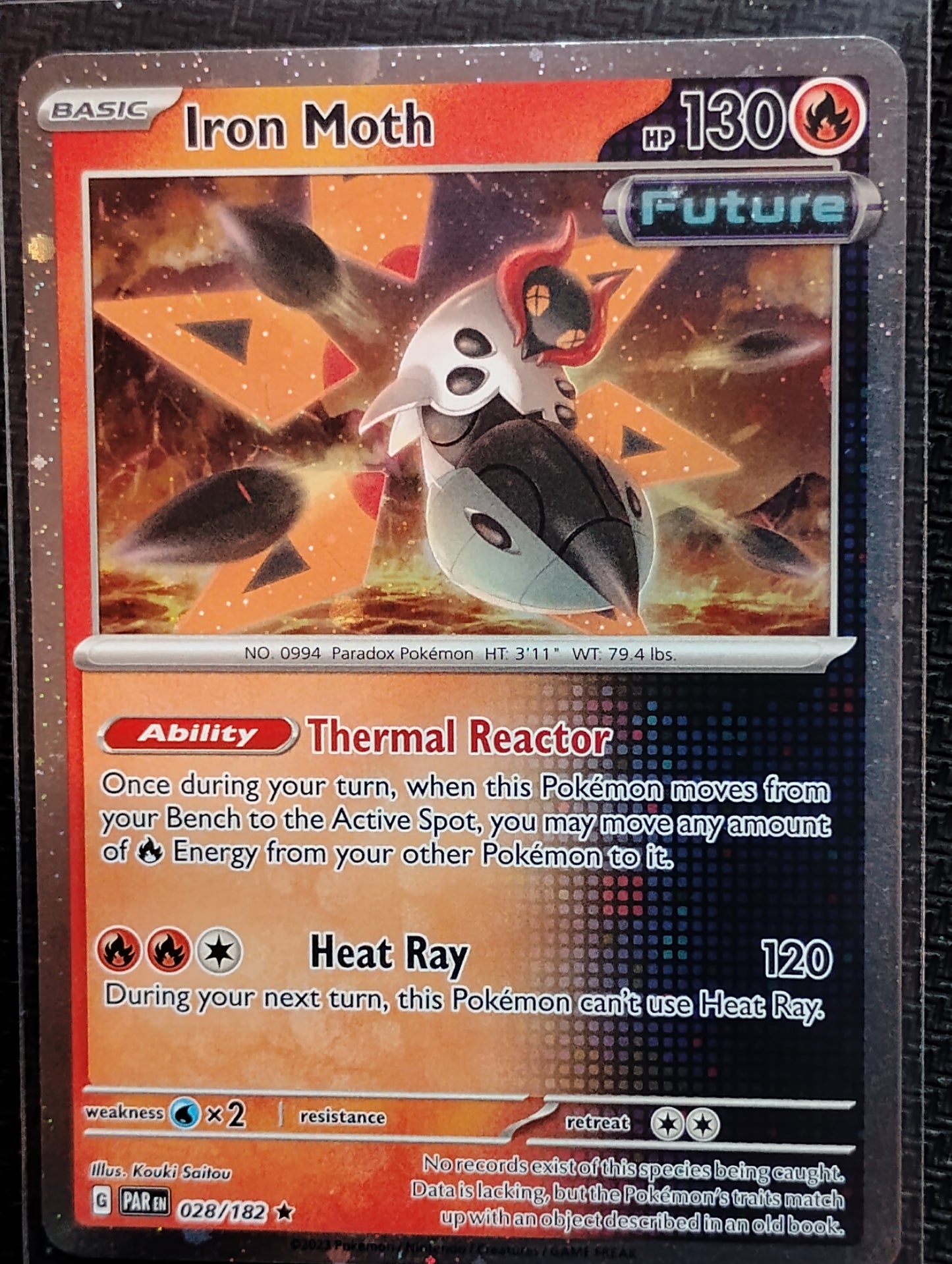 Iron Moth - 028/182 (Cosmos Holo) - SV: Scarlet & Violet Promo Cards (SVP)