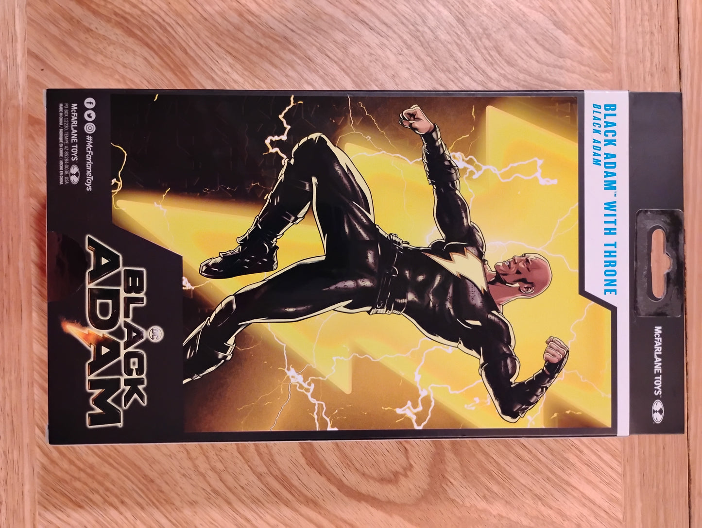 Black Adam with Throne - DC Multiverse McFarlane Action Figure
