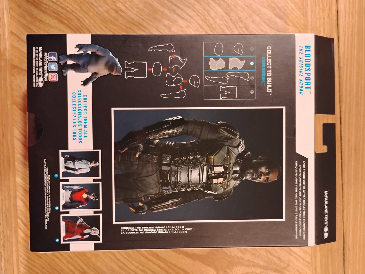 Bloodsport McFarlane Toys DC Multiverse The Suicide Squad Movie Build-A-Figure