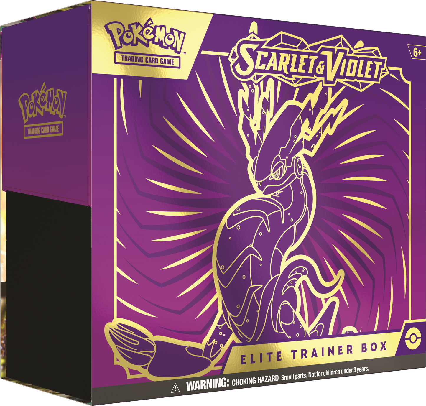 Scarlet & Violet Base Elite Trainer Box Miraidon (Purple)
