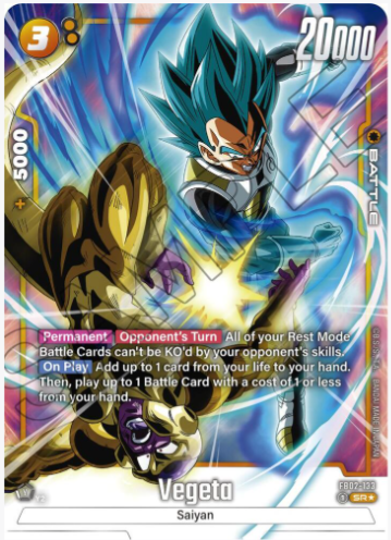 Vegeta - FB02-133 (Alternate Art) - Blazing Aura (FB02)