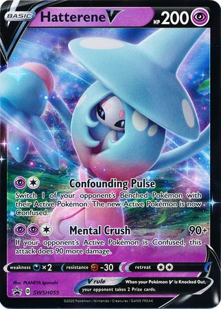 Hatterene V - SWSH055 - SWSH: Sword & Shield Promo Cards (SWSD)