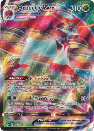 Orbeetle VMAX - SWSH04: Vivid Voltage (SWSH04)