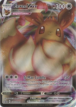 Eevee VMAX - SWSH087 - SWSH: Sword & Shield Promo Cards (SWSD)