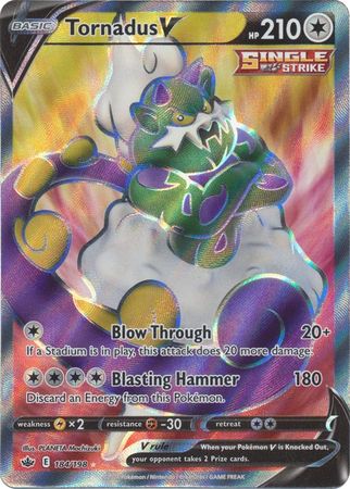 Tornadus V (Full Art) - SWSH06: Chilling Reign (SWSH06)