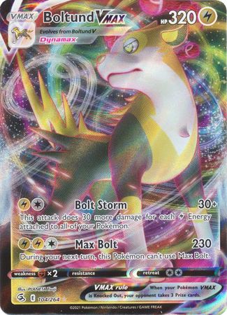 Boltund VMAX - SWSH08: Fusion Strike (SWSH08)