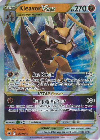 Kleavor VSTAR - SWSH249 - SWSH: Sword & Shield Promo Cards (SWSD)
