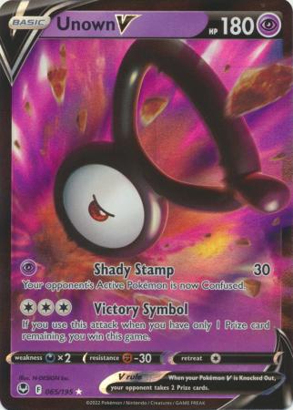 Unown V - SWSH12: Silver Tempest (SWSH12)