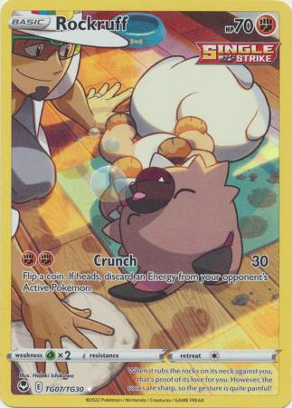 Rockruff - SWSH12: Silver Tempest Trainer Gallery (SWSH12: TG)