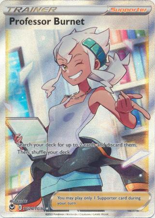 Professor Burnet - SWSH12: Silver Tempest Trainer Gallery (SWSH12: TG)