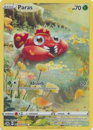Paras - Crown Zenith: Galarian Gallery (CRZ:GG)