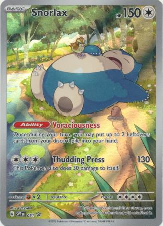 Snorlax - 051 - SV: Scarlet & Violet Promo Cards (SVP)