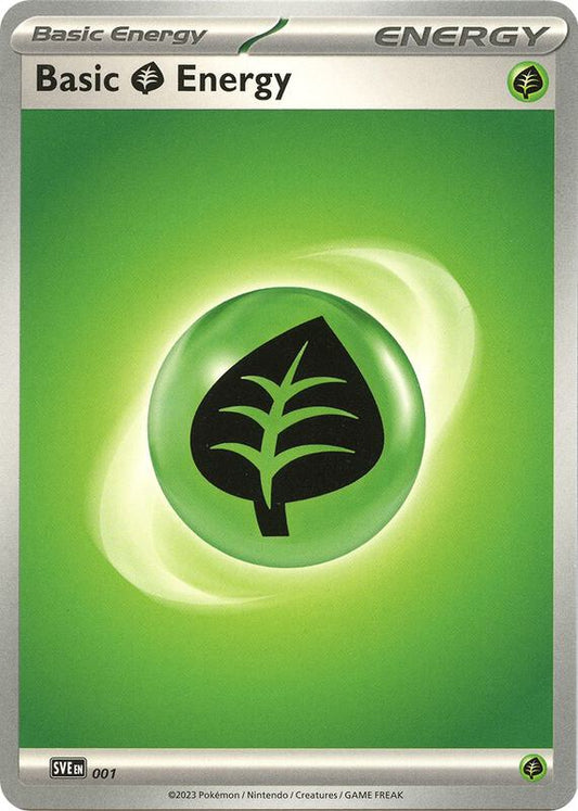 Basic Grass Energy 001/ - SV01: Scarlet & Violet (SVI)