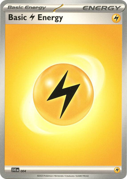 Basic Lightning Energy 004/ - SV01: Scarlet & Violet (SVI)