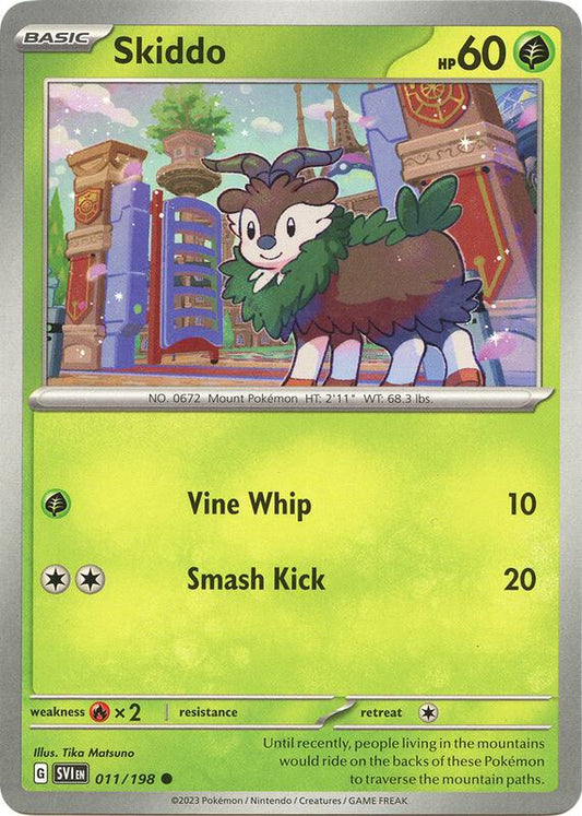 Skiddo 011/198 - SV01: Scarlet & Violet (SVI)