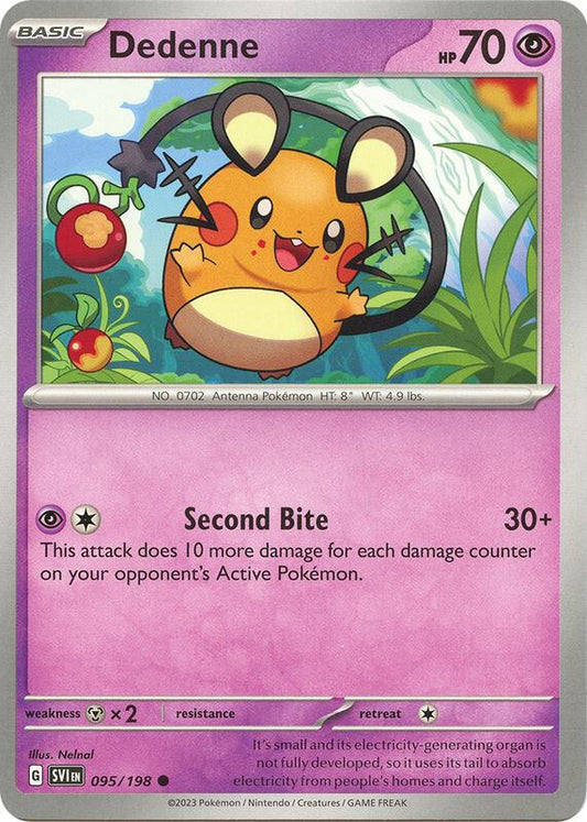 Dedenne 095/198 - SV01: Scarlet & Violet (SVI)