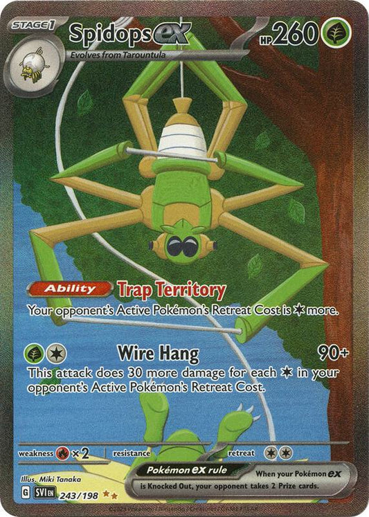 Spidops ex 243/198 - SV01: Scarlet & Violet (SVI)
